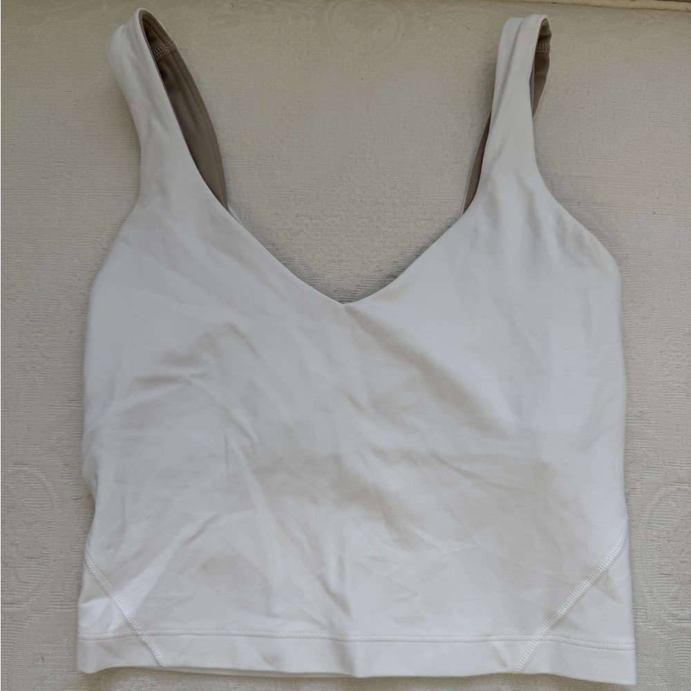lululemon athletica White Tank Top
